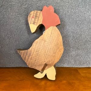 Wooden goose peg wall hanging